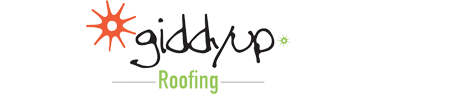 giddy up roofing logo